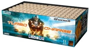 Vuurwerkbatterij Turbo Charge / 122 Shots