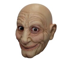 Hoofdmasker Oude Man / Latex