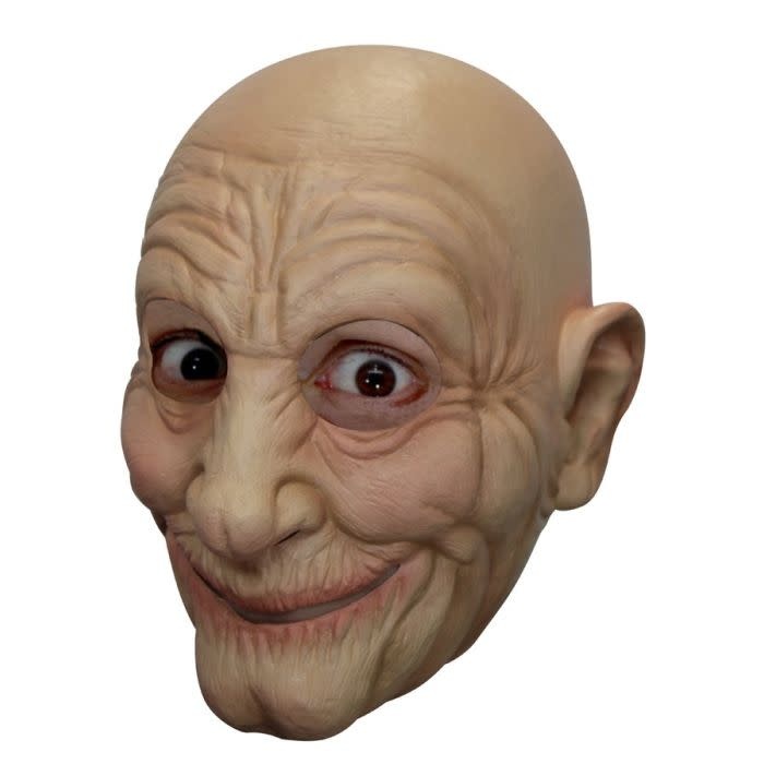 Hoofdmasker Oude Man / Latex