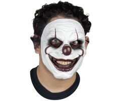 Gezichtsmasker Latex/  Feared Clown