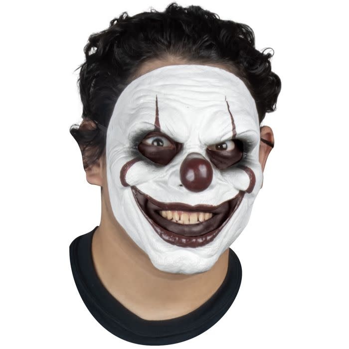 Gezichtsmasker Latex/  Feared Clown