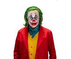 Jokerman Crazy Clown / Pruik