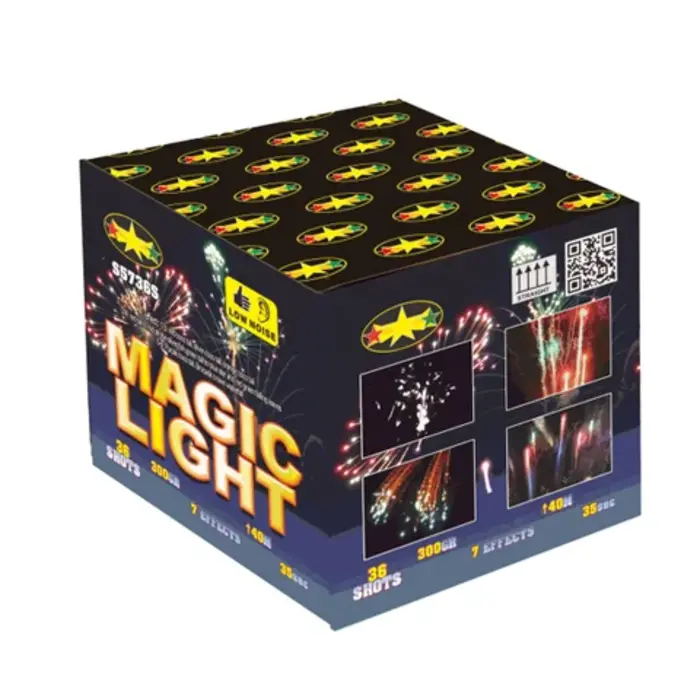 Magic Light Vuurwerkbatterij | 36 Shots  | Low Noise