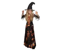 Dazzling Witch Heks/ Kinderkostuum