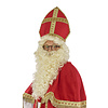 Luxe Sinterklaas Baard & Pruik | Wit