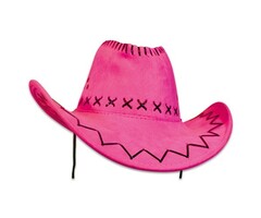 Cowboyhoed Fuschia/Roze
