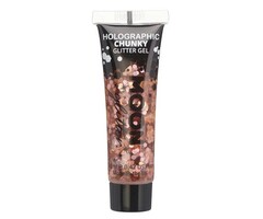 Chunky Glittergel Moon 12ml / Rosé Goud