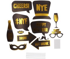 Photobooth Set Happy New Year / 12- Delig