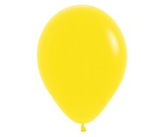12x Latex Ballonnen -30cm /  Geel