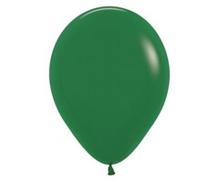 12x Latex Ballonnen -30cm /  Donkergroen