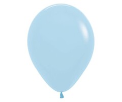 12x Latex Ballonnen -30cm /  Lichtblauw
