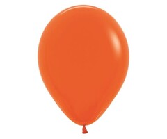 12x Latex Ballonnen -30cm /  Oranje