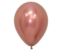 12x Latex Ballonnen -30cm /  Blinkend Rosé