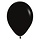 12x Latex Ballonnen -30cm / Zwart