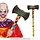 Hakmes Horrorclown 73cm
