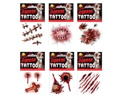 Nepwonden Tattoo's / 1 Stuks