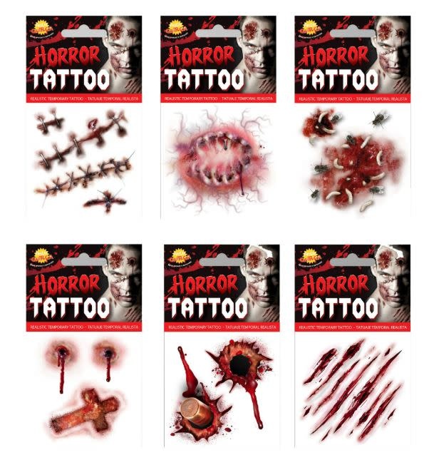 Nepwonden Tattoo's / 1 Stuks