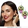 Emoticon Oorbellen / 2 Stuks