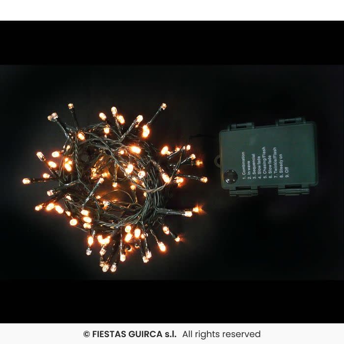 Kostuumlichtjes Warm Wit 96 Led / Outdoor