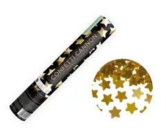 Confetti Popper 28cm / Gouden Sterretjes