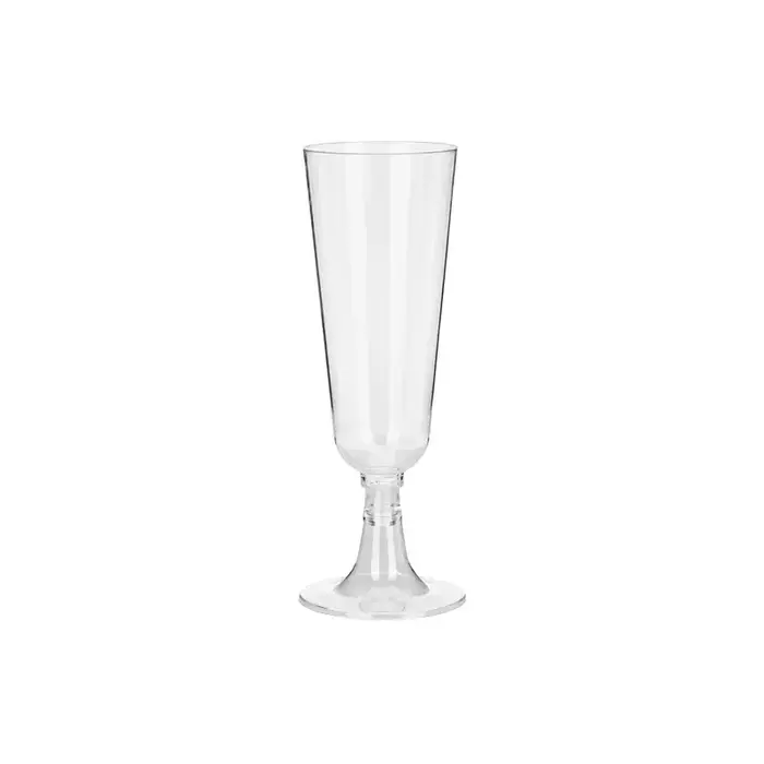 Plastic Champagne Glaasjes 150ml / 6 Stuks