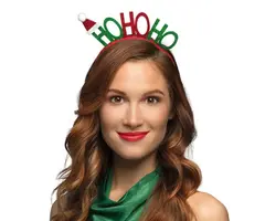 Kerst Diadeem HoHoHo