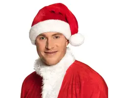 Kerstmuts Fluweel / One Size