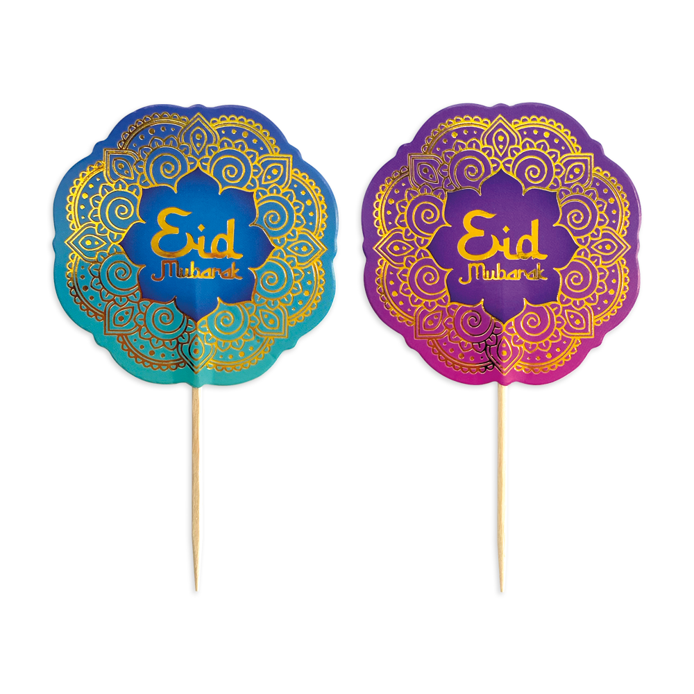 12x Feestprikkers / Eid Mubarak