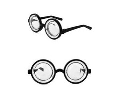 Bril met Jampotglazen