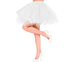 Tutu met onderrok / Wit
