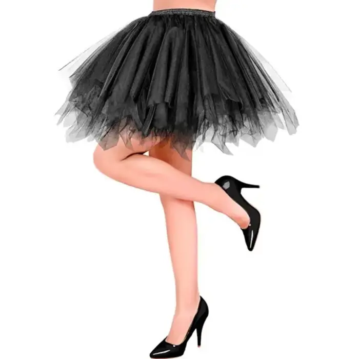 Tutu met onderrok / Zwart