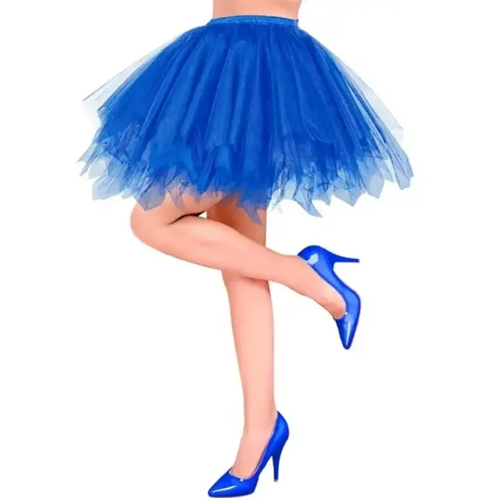 Tutu met onderrok / Blauw