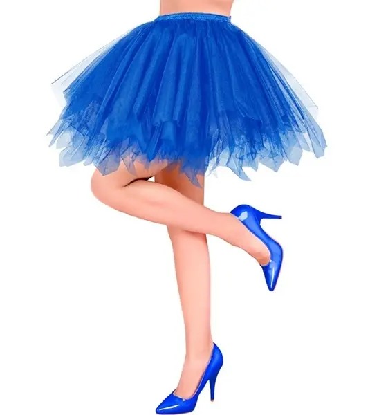 Tutu met onderrok / Blauw