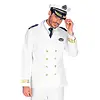 Kapitein Jas Wit Navy / Herenjas