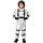 Silver Astronaut + Helm / Kinderkostuum