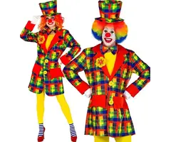 Clown Kleurrijke Jas / Coat