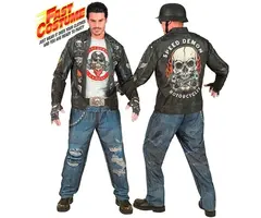 Biker Jasje / Joggingvest + Broek & Handschoenen