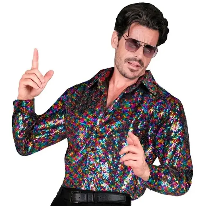 Party Shirt Sequin / Multicolor