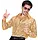 Party Shirt Sequin / Goud