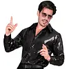Party Shirt Sequin / Zwart