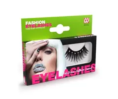 Wimpers Zwart Met Blinkers