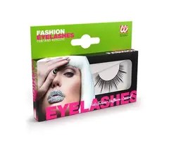 Wimpers Zwart Met Spikes