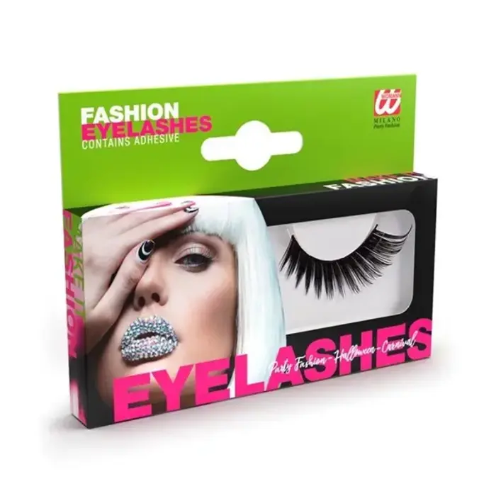 Wimpers Zwart Winged