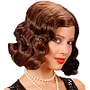 Roaring 20's Pruik / Bruin