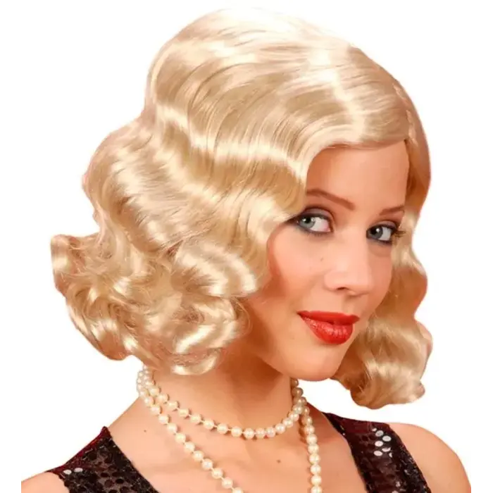 Roaring 20's Pruik / Blond