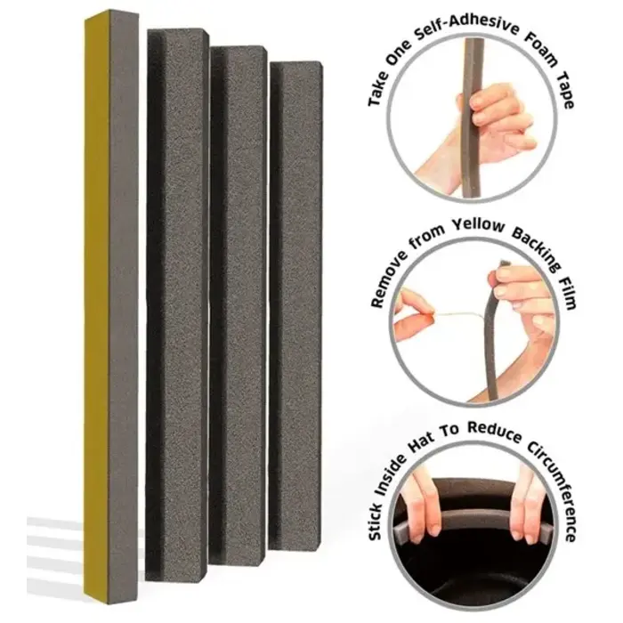 Zelfklevende Foam / Voor loszittende Hoed