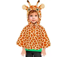 Plush Giraf Poncho / 1-2 Jaar