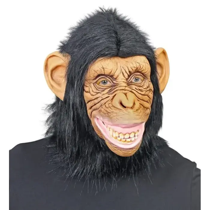 Lachende Chimpansee Masker / Latex