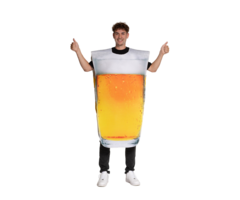 Bierglas Kostuum Unisex / One Size