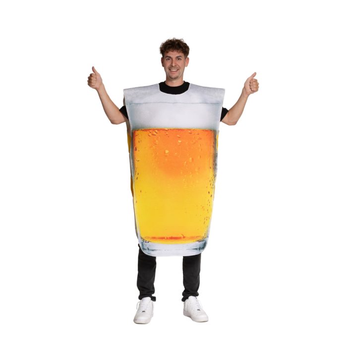 Bierglas Kostuum Unisex / One Size